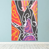 Toile Cool Maori Art by RRW (Insitu (Plancher de Bois))