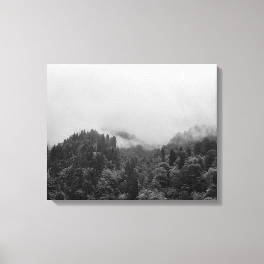 Toile Cool, nature brumeuse magique (Recto)