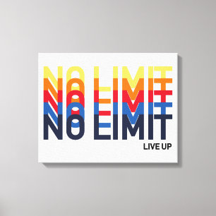 Toile Cool Pas Limite Live Up Jouer Funk Pop Art