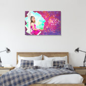 Toile COOL PHOTO COLLAGE Bat mitzvah Connexion Bureau (Insitu(Chambre))