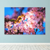 Toile Cool Sakura Garland (Insitu (Plancher de Bois))