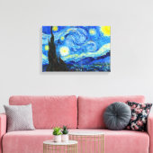 Toile Cool Starry Night Vincent Van Gogh peinture (Insitu(Salon))