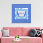 Toile COOL TORAH Bat Bar Mitzvah Connexion Bureau (Insitu(Salon))