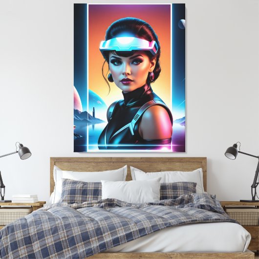 Toile cop espace (Insitu(Chambre))