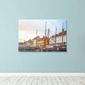 Toile Copenhague Danemark (Insitu (Plancher de Bois))