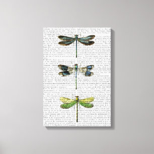Toile Copie 3 de libellules