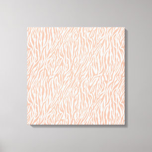 Toile Copie de zèbre de pêche