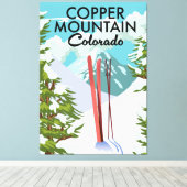 Toile Copper Mountain Colorado Ski (Insitu (Plancher de Bois))