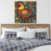 Toile Coq chic du pays (Insitu(Chambre))