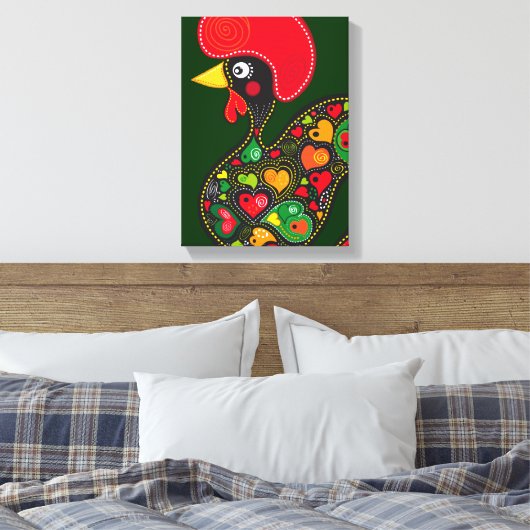 Toile Coq de Barcelos Nr02 - Galo de Barcelos (Insitu(Chambre))