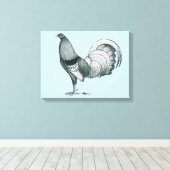 Toile coq de combat Crele ou Dom (Insitu (Plancher de Bois))
