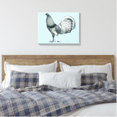 Toile coq de combat Crele ou Dom (Insitu(Chambre))