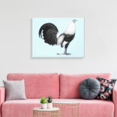Toile Coq de combat gris à ailes de canard (Insitu(Salon))