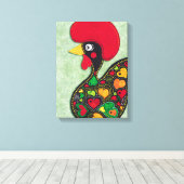 Toile Coq du Portugal (Insitu (Plancher de Bois))