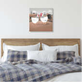 Toile Coq et Poule (Insitu(Chambre))