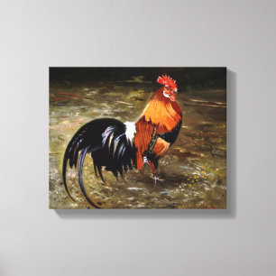 Toile Coq/Gaulois/Rooster