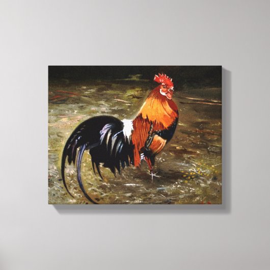 Toile Coq/Gaulois/Rooster (Recto)