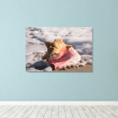 Toile Coque conique rose (Insitu (Plancher de Bois))