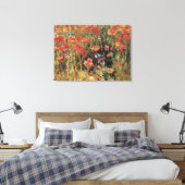 Toile Coquelicots par Robert Vonnoh, Impressionnisme Vin (Insitu(Chambre))