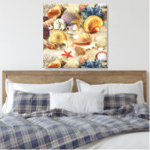 Toile Coques de mer sur la plage (Insitu(Chambre))
