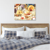Toile Coques de mer sur la plage (Insitu(Chambre))