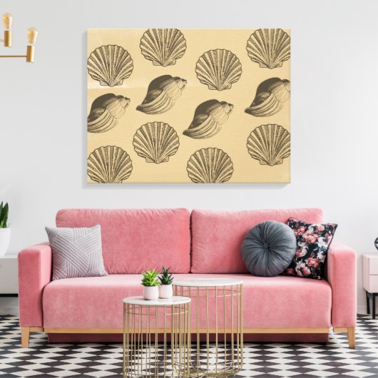 Toile Coques de pêche (Insitu(Salon))