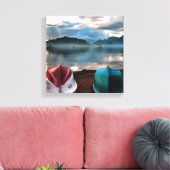Toile Coques des bateaux et marmaris Hiver (Insitu(Salon))