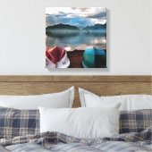 Toile Coques des bateaux et marmaris Hiver (Insitu(Chambre))