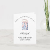 Toile Coquette Soda Serez-Vous Ma Carte D'Épouse (Devant)