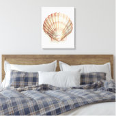 Toile Coquillage rose et crème (Insitu(Chambre))
