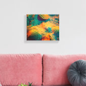 Toile Coquillages et sable (Insitu(Salon))