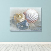 Toile Coquillages et Surf (Insitu (Plancher de Bois))