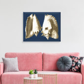 Toile Coquillages Sepia Conch (Insitu(Salon))