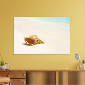 Toile Coquille De Conche Sur La Plage 3 (Insitu(Salon))