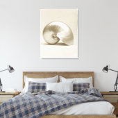 Toile Coquille marine de nausolée perlée (Insitu(Chambre))