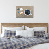 Toile Coquilles et café (Insitu(Chambre))