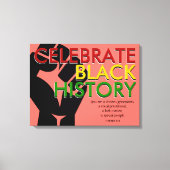 Toile Corail | Écriture chrétienne | MOIS D'HISTOIRE NOI (Recto)