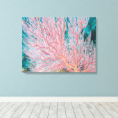 Toile corail gorgonien 3 (Insitu (Plancher de Bois))