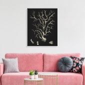 Toile Corail noir et tan (Insitu(Salon))