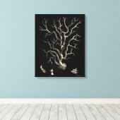 Toile Corail noir et tan (Insitu (Plancher de Bois))