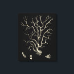 Toile Corail noir et tan<br><div class="desc">Allez sous l'eau pour explorer la mer avec toutes ces différentes créatures marines et voir tous les coraux bronzés. Cette oeuvre d'art vintage s'ajoute à merveille à tous les amoureux de la mer avec un arrière - plan noir. Obtenez votre impression artistique dès aujourd'hui sur votre produit.</div>