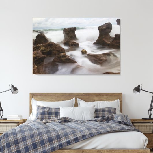 Toile Coral Cove Park plage et vagues (Insitu(Chambre))