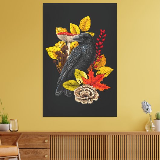 Toile Corbeau 2 (Insitu(Salon))
