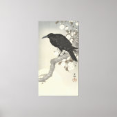 Toile Corbeau à la pleine lune (Recto)