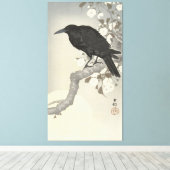 Toile Corbeau à la pleine lune (Insitu (Plancher de Bois))