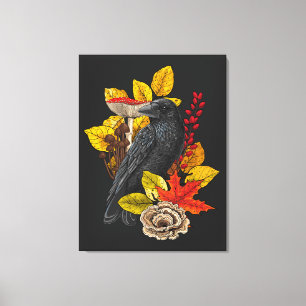 Toile Corbeau d'automne 2