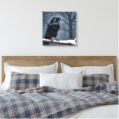 Toile Corbeau noir foncé (Insitu(Chambre))