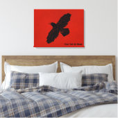 Toile Corbeau rouge (Insitu(Chambre))