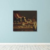 Toile Corbeille de bijoux sur une table (Insitu (Plancher de Bois))