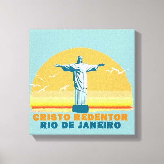 Toile corcovado - rio - brasil (Recto)
